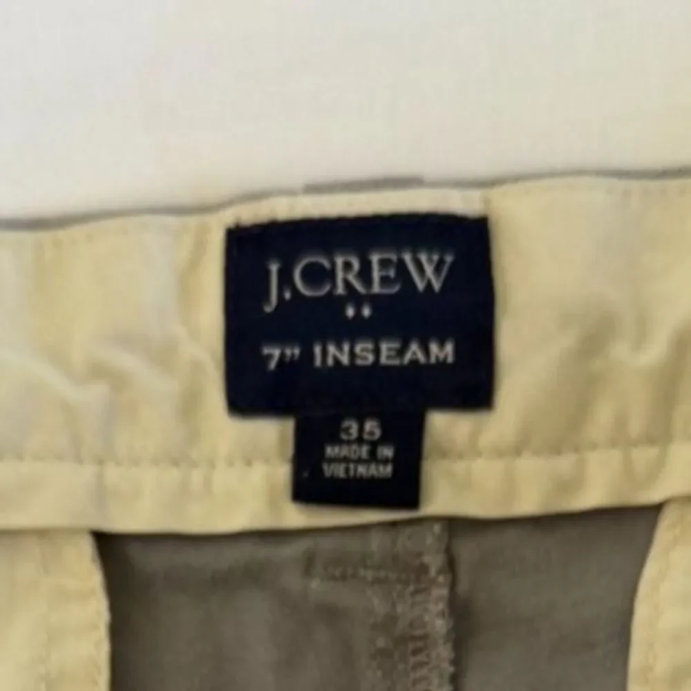 J.Crew Chino Shorts Mens 35 Khaki Preppy‎ Coastal Classic Summer